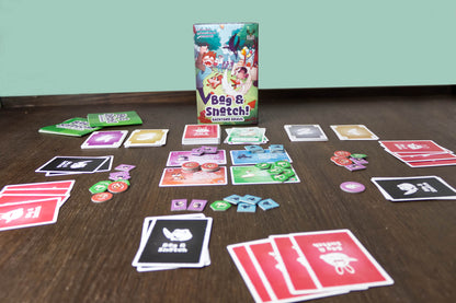 Bag & Snatch Backyard Brawl setup di gioco e cover box