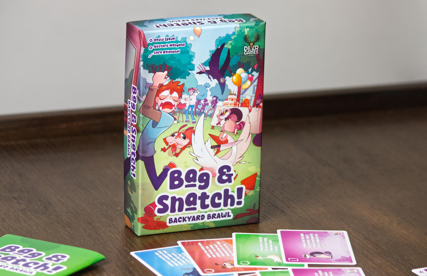 Bag & Snatch Backyard Brawl dettaglio cover box